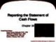 Lecture Fundamental accounting principles (21e) - Chapter 16: Reporting the statement of cash flows