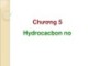 Bài giảng Hóa hữu cơ: Chương 5 - Hydrocacbon no