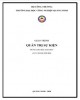 Giáo trình Quản trị sự kiện: Phần 2 - Trường ĐH Công nghiệp Quảng Ninh