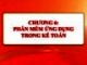 Bài giảng Hệ thống thông tin kế toán: Chương 6 - Trường ĐH Ngân hàng TP.HCM