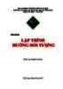 Giáo trình Lập trình hướng đối tượng - Nguyễn Vạn Năng