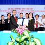 Trường Đại học Bà Rịa-Vũng Tàu ký kết hợp tác với Tập đoàn Đào tạo vận tải và giao thông (STC-Group) (26/03/2012) 