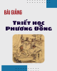 Bài giảng Triết học Phương Đông - PGS. TS Trương Văn Chung
