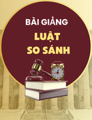Bài giảng Luật So sánh: Bài 1: Tổng quan về Luật So sánh