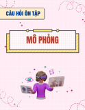 Câu hỏi ôn tập môn Mô phỏng