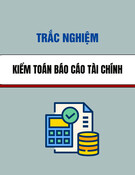 Trắc nghiệm Kiểm toán báo cáo tài chính
