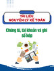 Nguyên lý kế toán - Chứng từ, tài khoản và ghi sổ kép