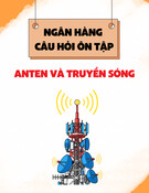 Ngân hàng câu hỏi ôn tập Anten và truyền sóng