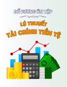 Câu hỏi ôn tập môn Lý thuyết tài chính và tiền tệ