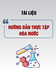 Tài liệu Hướng dẫn thực tập môn Hóa nước