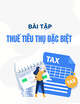 Bài tập Thuế tiêu thụ đặc biệt