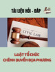 Tài liệu Hỏi - đáp Luật Tổ chức chính quyền địa phương
